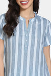 Zivame Lounge Lines Pyjama Set - Plein Air — thumbnail 5